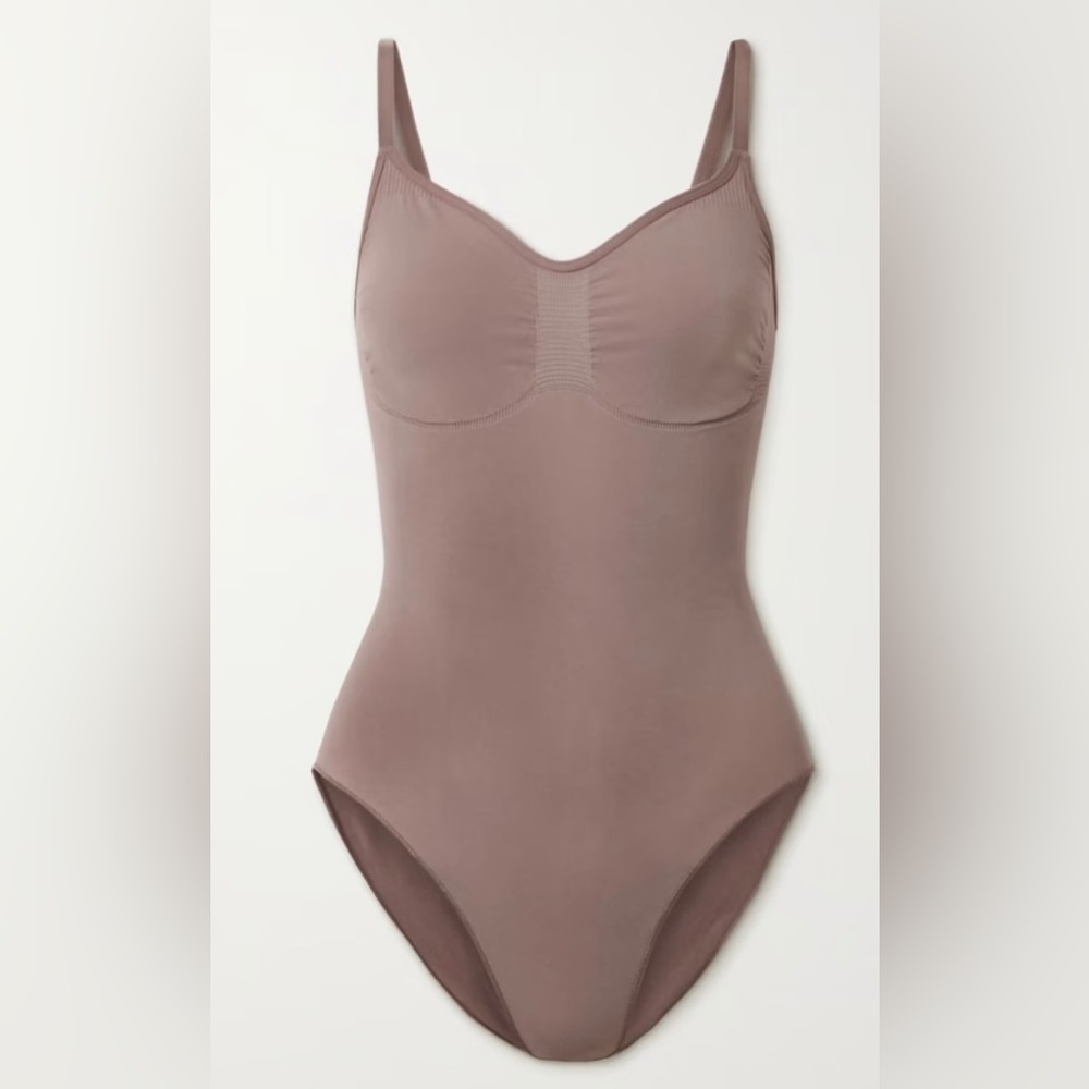 SKIMS SEAMLESS SCULPT BODYSUIT BRIEF - 2X/3X - UMBER - NEW W/OUT BOX